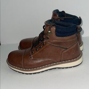 XRay Kids Brown Lace-Up Boots